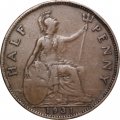 Великобритания 1/2 пенни 1931 год
