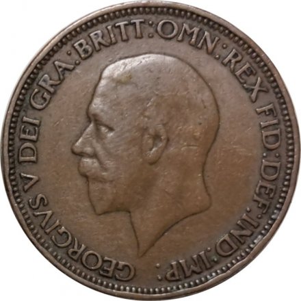 Великобритания 1/2 пенни 1931 год