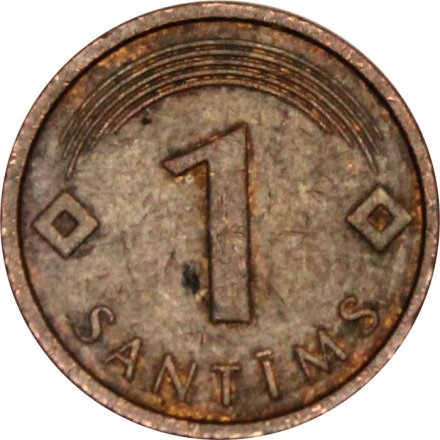 Латвия 1 сантим 2005 год
