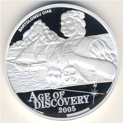 Острова Кука 1 доллар 2005 год