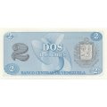Венесуэла 2 боливара 1989 год - UNC