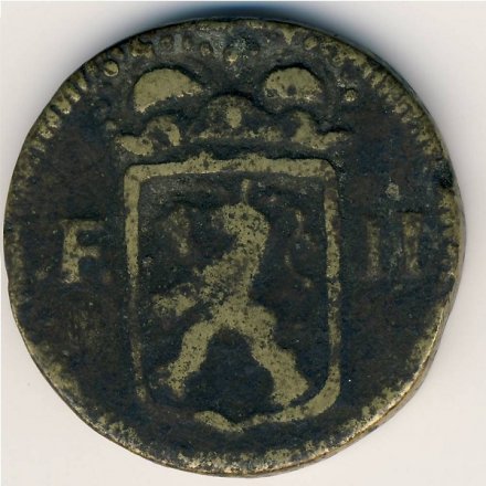 Люксембург 1 соль 1796 год
