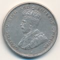 Цейлон 50 центов 1917 год