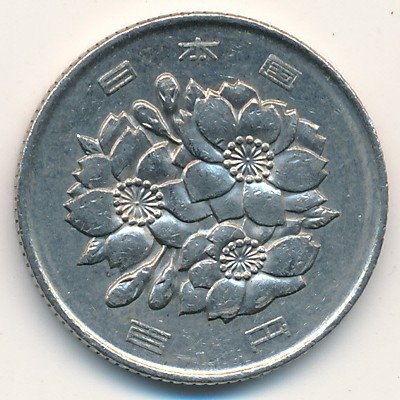 Япония 100 йен 1987 год