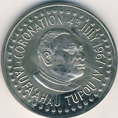 Тонга 2 паанга 1967 год