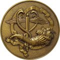Настольная медаль Почетный предприниматель Ленинградской области