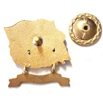 Знак За дальний поход. Корабль &quot;Маршал Неделин&quot;. Флаг ВМФ СССР