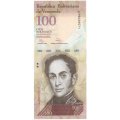 Венесуэла 100 боливаров 2012 год UNC