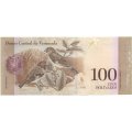 Венесуэла 100 боливаров 2012 год UNC