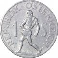 Австрия 1 шиллинг 1952 год