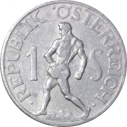 Австрия 1 шиллинг 1952 год