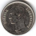 Венесуэла 25 сентимо 1987 год