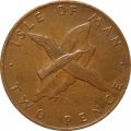 Остров Мэн 2 пенса 1976 год - Малый буревестник
