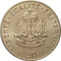 Гаити 50 сантимов 1991 год - Шарлемань Перальт