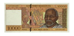 Мадагаскар 10000 франков 1995 год - UNC