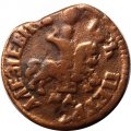 1 копейка 1705 год МД Пётр I (1699 - 1725) - VF