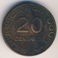 Мозамбик 20 сентаво 1936 год
