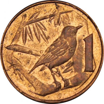 Каймановы острова 1 цент 2005 год
