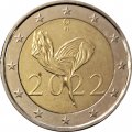 Финляндия 2 евро 2022 год - 100 лет Финскому национальному балету