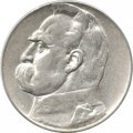 Польша 5 злотых 1935 год - Юзеф Пилсудский
