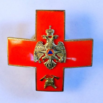 Знак МЧС. Крест.