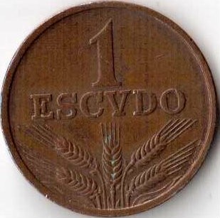 Португалия 1 эскудо 1971 год