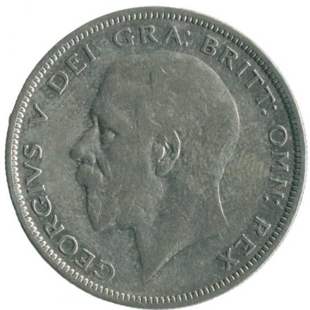 Великобритания 1/2 кроны 1933 год