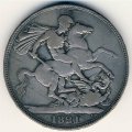 Великобритания 1 крона 1821 год