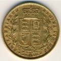 Великобритания 1 соверен 1863 год