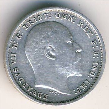 Великобритания 2 пенса 1902 год