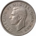 Великобритания 6 пенсов 1950 год - Король Георг VI