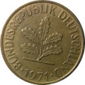 ФРГ 10 пфеннигов 1971 год - J