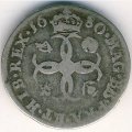 Великобритания 4 пенса 1680 год