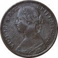 Великобритания 1 фартинг 1861 год