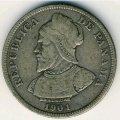 Панама 25 сентесимо 1904 год