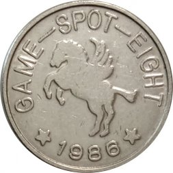 Жетон game-spot-eight 1986