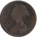 Великобритания 1/2 пенни 1887 год