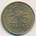 Западная Африка 25 франков 1978 год