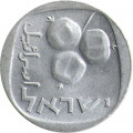 Израиль 5 агорот 1976 год (алюминий)