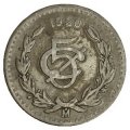 Мексика 5 сентаво 1920 год