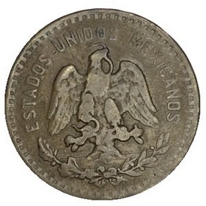Мексика 5 сентаво 1920 год
