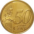 Кипр 50 евроцентов 2010 год - Судно «Кирения»