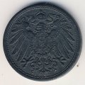 Германия 10 пфеннигов 1921 год (цинк, не магнитная)