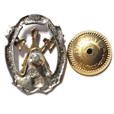 Знак Клуб ветеранов КТФ ВА МТО (Военная академия материально-технического обеспечения) 1994