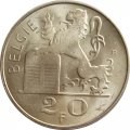 Бельгия 20 франков 1953 год BELGIE - VF