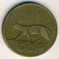Уругвай 10 сентесимо 1930 год