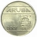Аруба 25 центов 2007 год