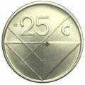 Аруба 25 центов 2007 год