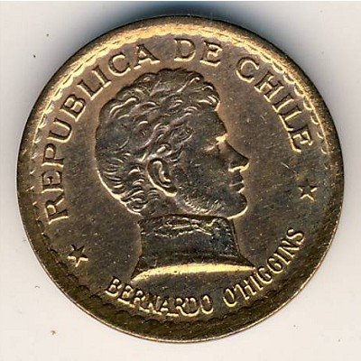 Чили 20 сентаво 1952 год
