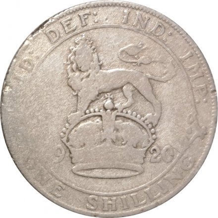 Великобритания 1 шиллинг 1920 год